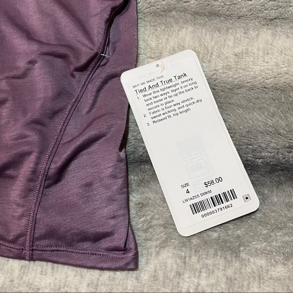 Lululemon Tied and True Tank NWT - Picture 6 of 9